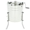 4-frame diagonal manual honey extractor, Ø600, universal basket, with a stainless valve - MINIMA